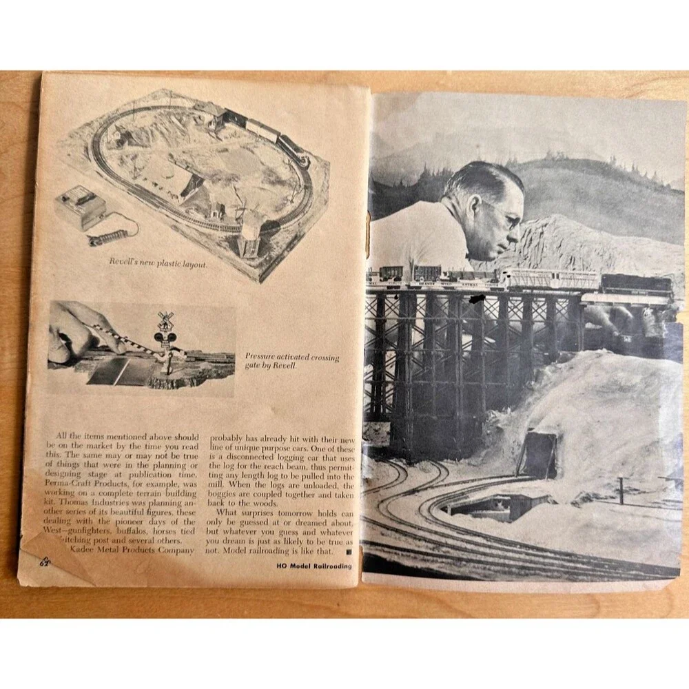 Vintage HO Model Railroading Book Jim Mourning Trend Spotlite H-101 1958